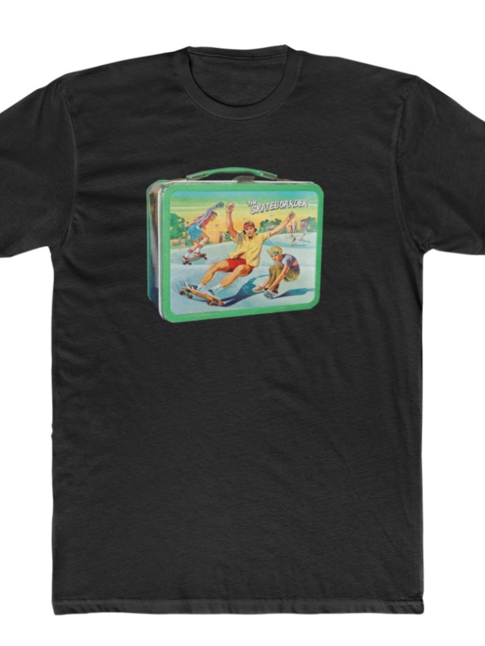 Retro 1978 Lunchpail Skateboarder T-shirt ( Skateboard tee ) Thrasher mag tee - Picture 2 of 7
